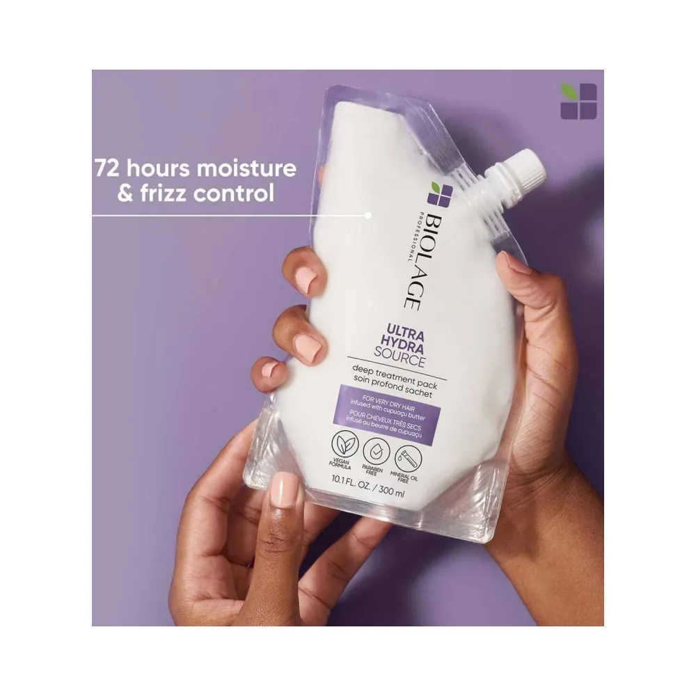 Biolage ultra hydra lähde syvän käsittelypakkaus