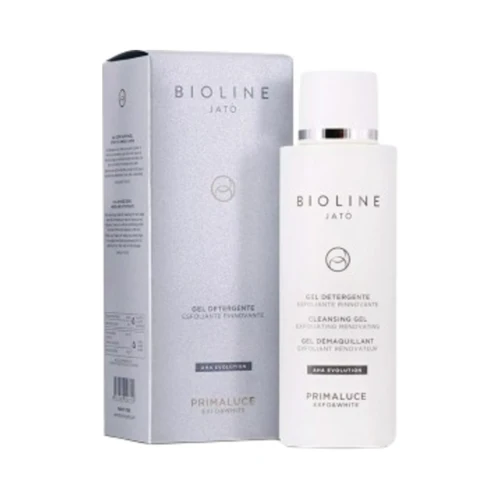 Bioliinin primaluce puhdistusgeeli Exforadiance -kuorinta Bioline