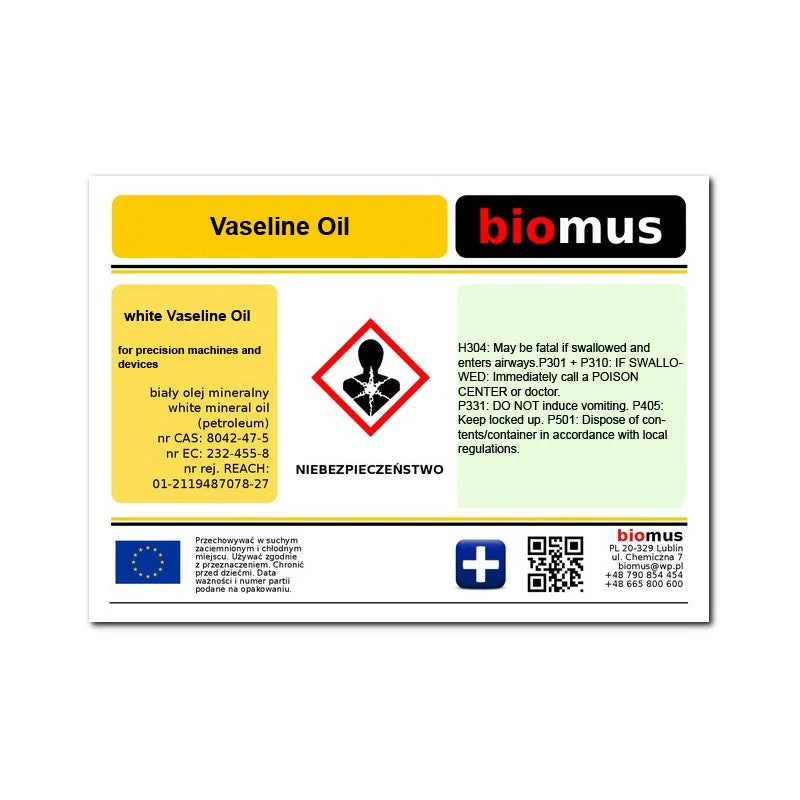 Biomuksen 500 ml vaseliiniöljy