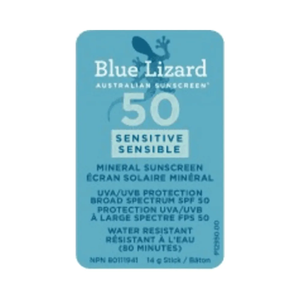 Blue Lizard aurinkovoide SPF 50 Sensitive Stick