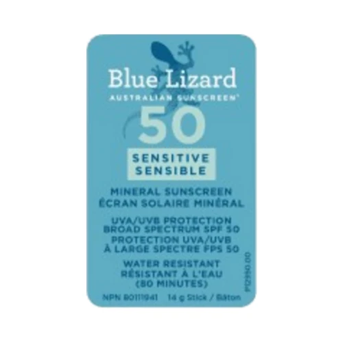 Blue Lizard aurinkovoide SPF 50 Sensitive Stick