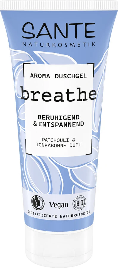 BREATHE Kylpygeeli Pacula ja Tonka Fasol ECO 200 ml - SANTE