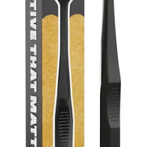 BROSSE À DENTS PLASTIQUE PLA NOIR 6580 SOFT - NORDICS