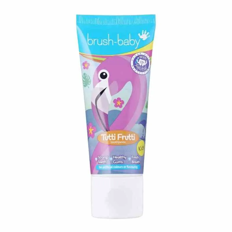 BRUSH-BABY Tutti Frutti Hampaanpasta lapsille 3-6 vuotta 50 ml