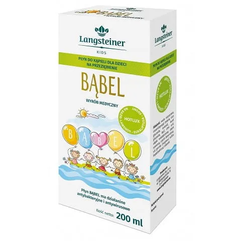 Bubble - lasten kylpyvoide flunssaa vastaan 200ml LANGSTEINER