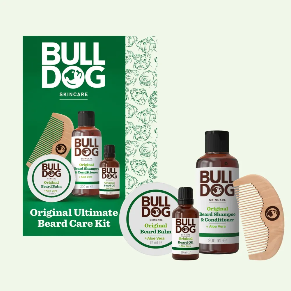 Bldg alkuperäinen Ultimate Beard Care Kit 25 Bulldog Skincare