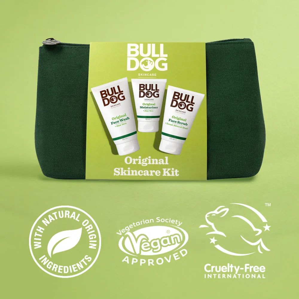Alkuperäinen ihonhoitopakkaus Bulldog UK
