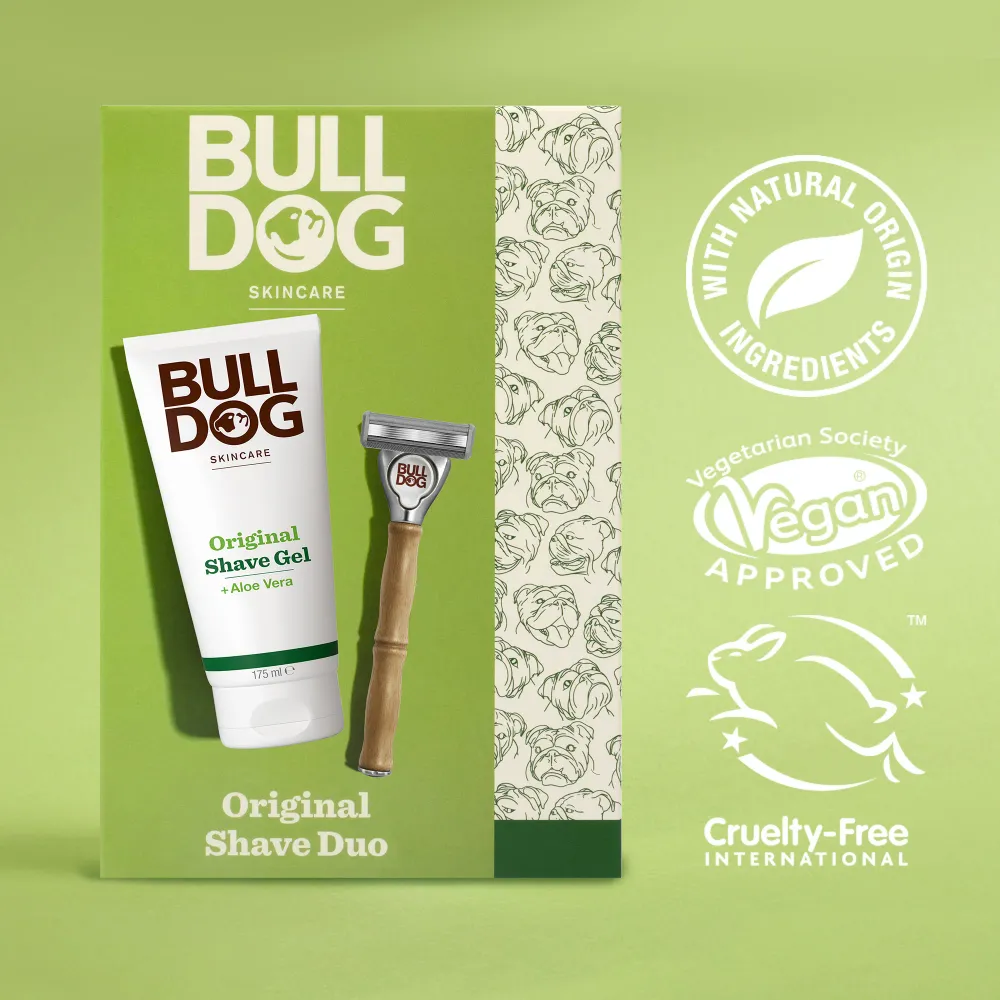 Alkuperäinen parranajo -duo Bulldog UK
