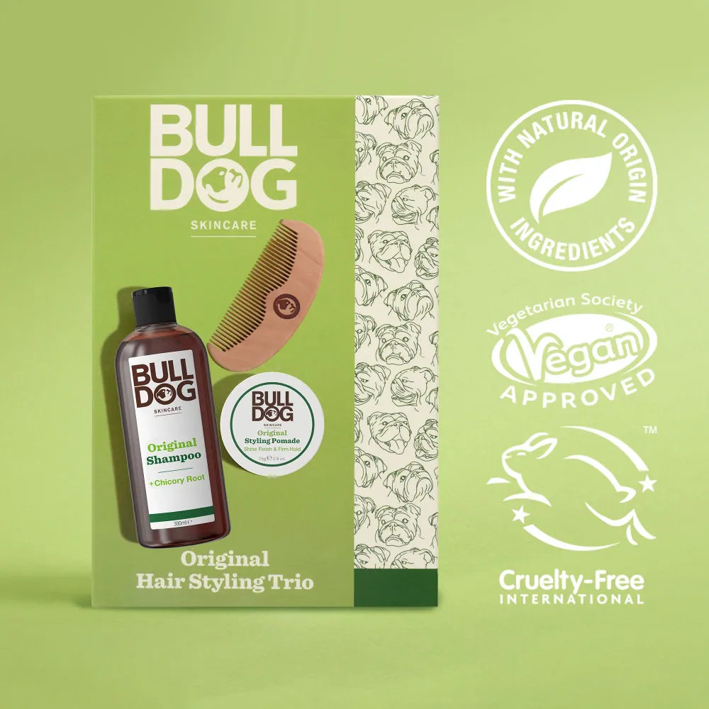 Hiusmuotoinen trio Bulldog UK