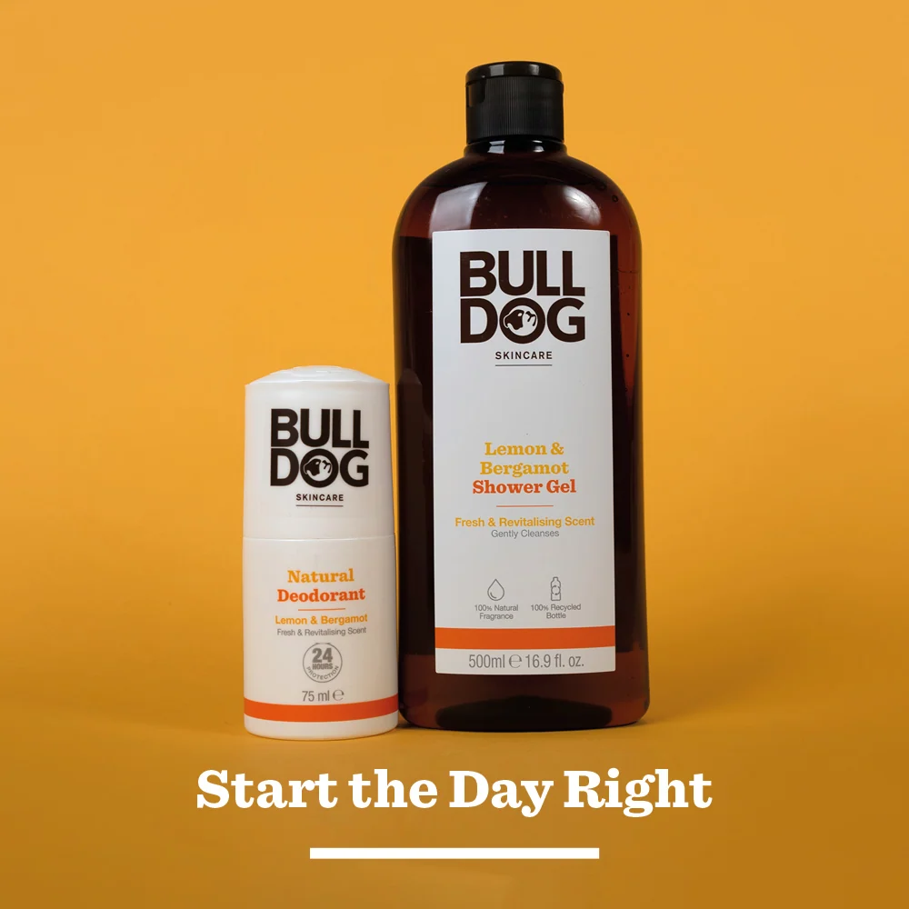 Sitruuna ja bergamot luonnollinen deodorantti Bulldog UK