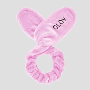 Bunny Ears Pink Glov -hiusnauha helppoon hoitamiseen