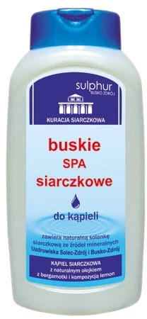 Busko sulfure spa suihkuun ja kylpyyn 500g RIKKI