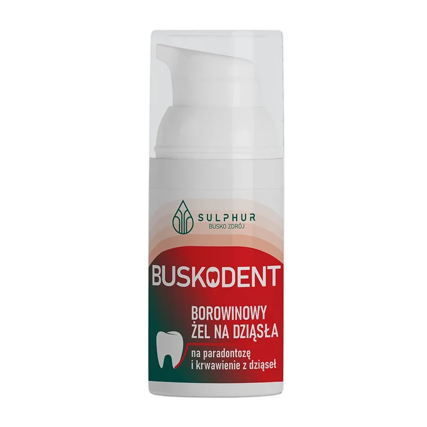 BUSKODENT Borowin ienmassa hammasvammoihin ja ikeniin verenvuotoon ilman fluoria 35g SULPHUR
