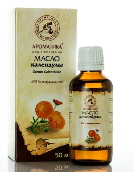 Calendulaöljy 50ml UKRAINALAISET KOSMETIIKAT