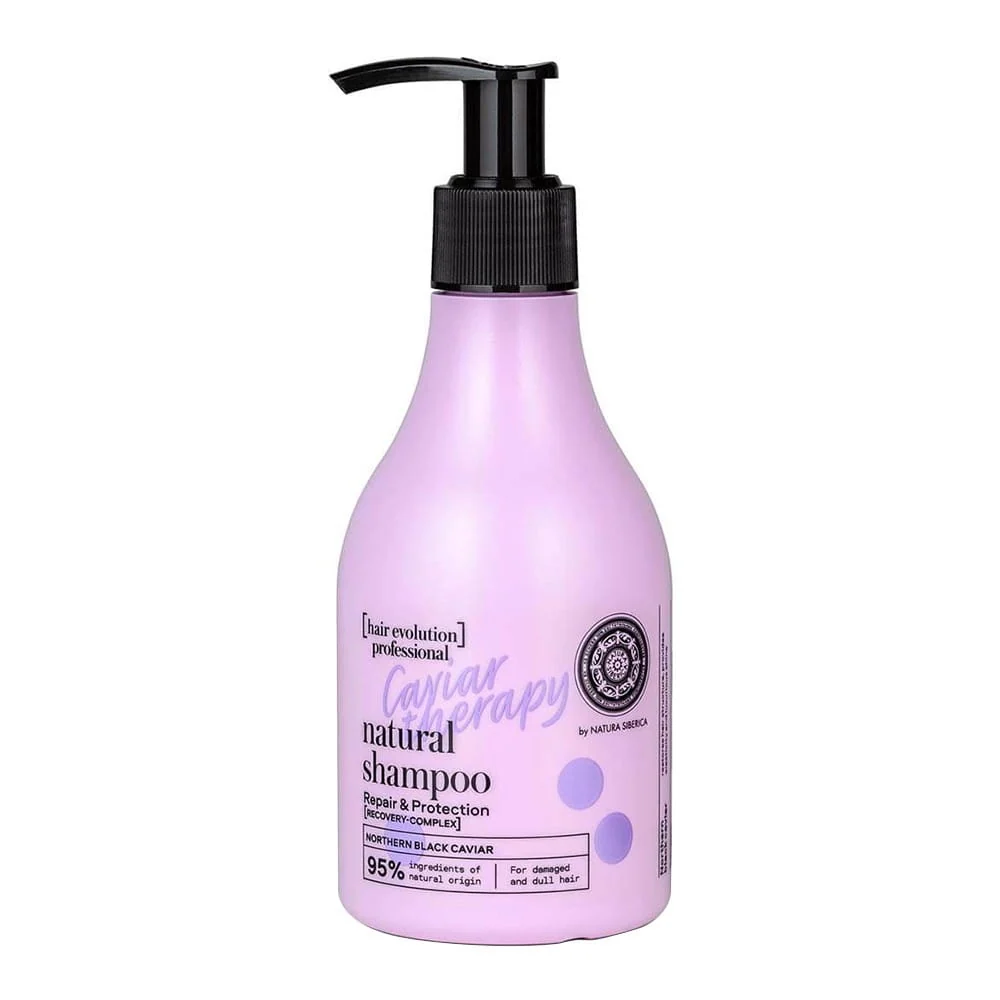 CAVIAR THERAPY shampoo 200 ml vaurioituneille ja elottomille hiuksille - NATURA SIBERICA