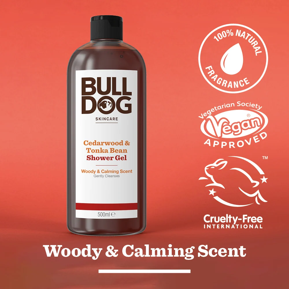 Cedarwood & Tonka Bean Shower Gel