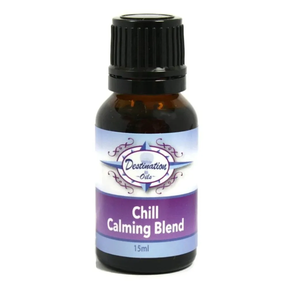 Chill calming blend, Viileä rauhoittava sekoitus, eteerinen öljy 15 ml - Destination oils