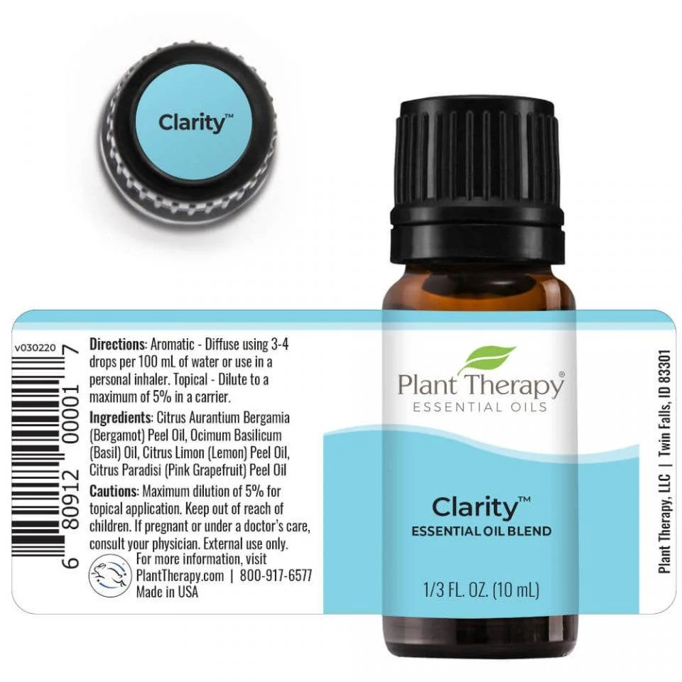Clarity eteerinen öljy 10ml - Plant Therapy