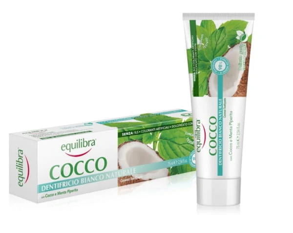 Cocco hammastahna kookospähkinä 75ml EQUILIBRA