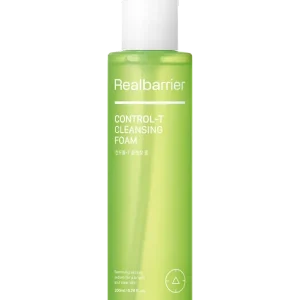 CONTROL-T Puhdistava, Talirauhasia Säätlevä Korealainen IhoVaahdotus 200 ml - REAL BARRIER