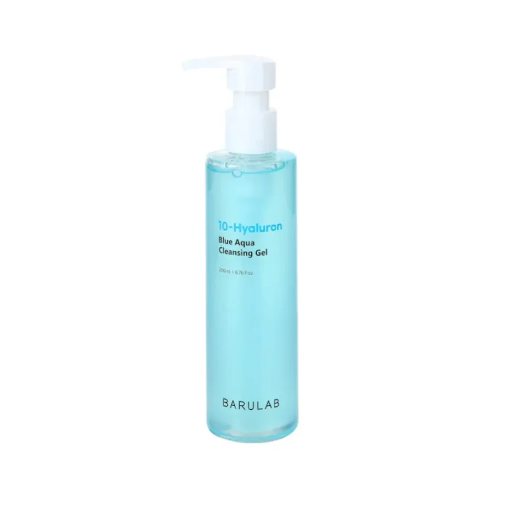 CORAEAN Puhdistava Geeli Iholle 10 Tyypin Hyaluronihapolla 200 ml - BARULAB