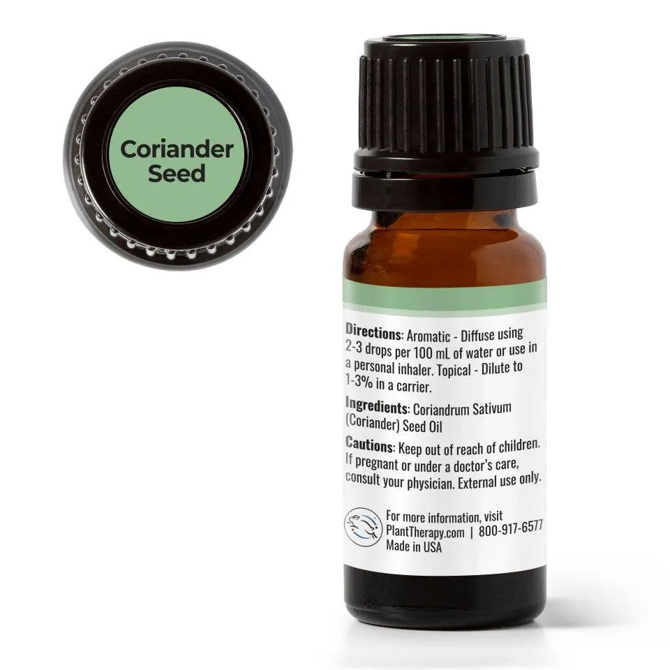 Coriander Seed eteerinen öljy 10ml - Plant Therapy