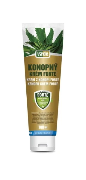 Crème de chanvre FORTE 100ml hampunöljyllä VIRDE