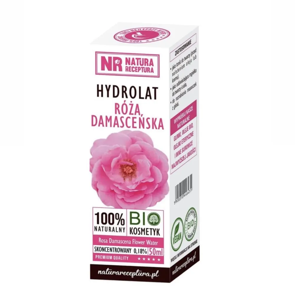 Damaskusruusun hydrolaatti 50ml NATURA RECEPTURA