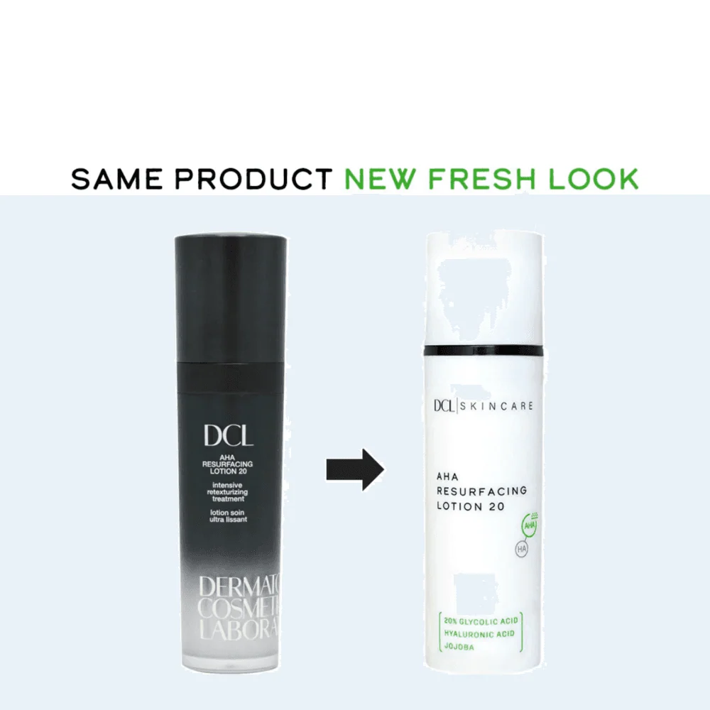 DCL -dermatologinen AHA: n uudelleenkäsittelyvoide 20 DCL Dermatologic