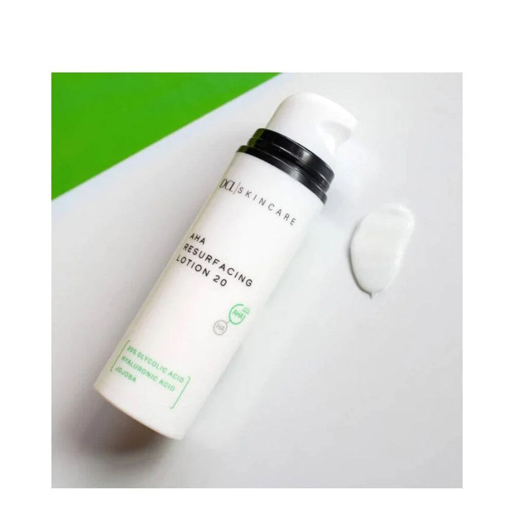 DCL -dermatologinen AHA: n uudelleenkäsittelyvoide 20 DCL Dermatologic