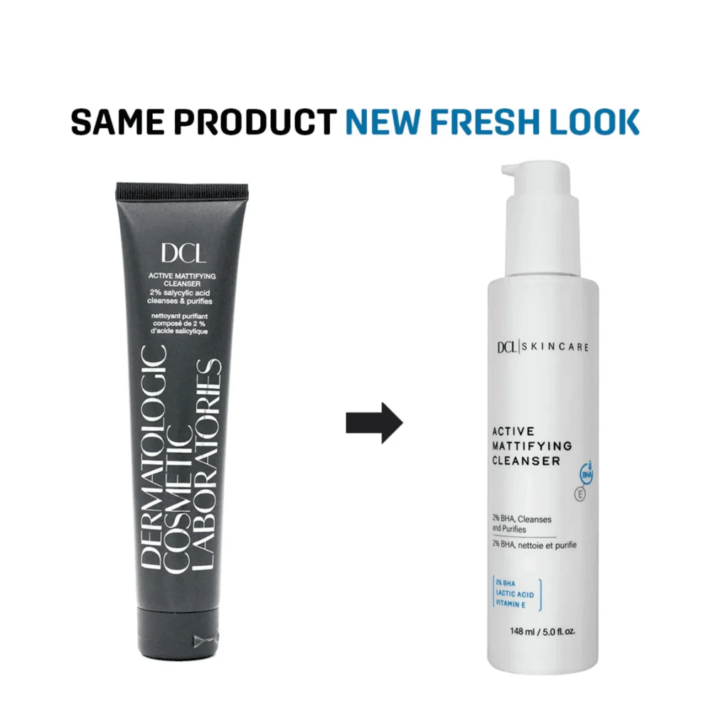 DCL -dermatologinen aktiivinen mattofatiivisen puhdistusaine DCL Dermatologic