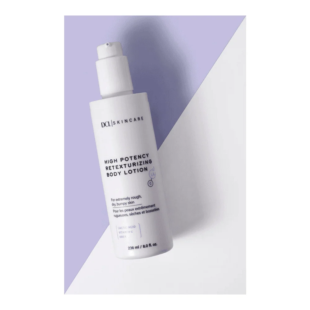 DCL -dermatologinen korkea potentiaali retexturoiva vartalovoide DCL Dermatologic