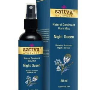 DEODORANTTI - ROYAL NIGHT KOKOVARTALOHARJA 80 ml - SATTVA (AYURVEDA)