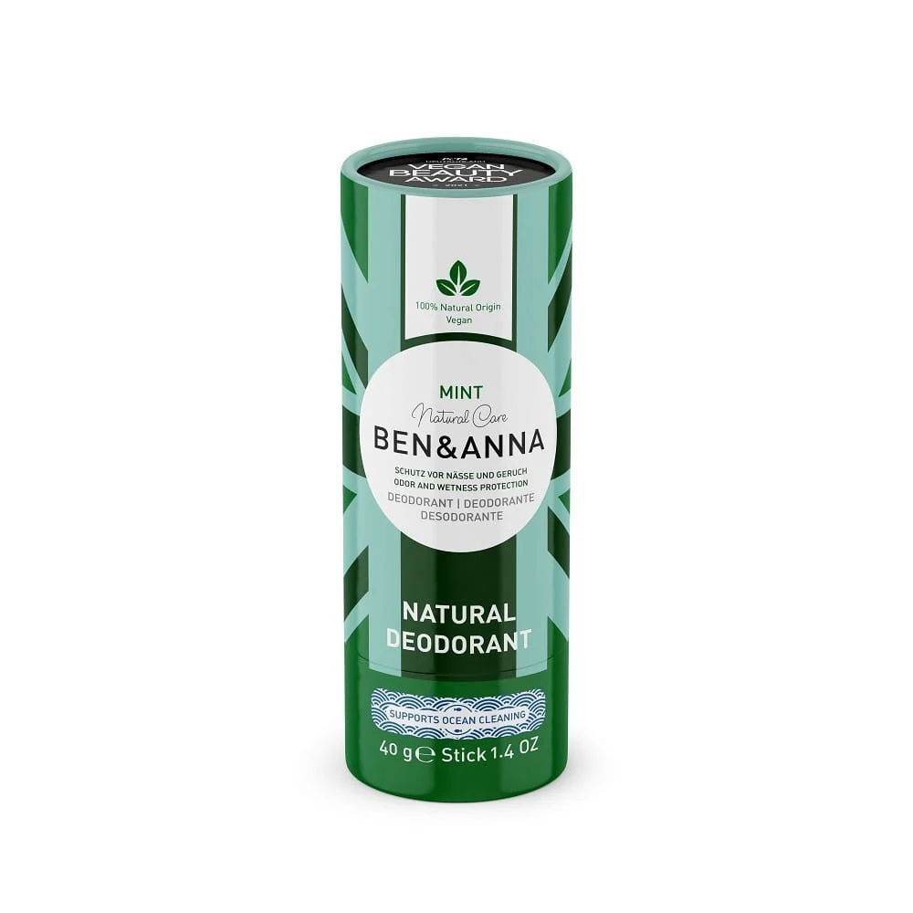 DEODORANTTITIKKU MINTTUPOHJAINEN ECO Soda 40 g - BEN & ANNA