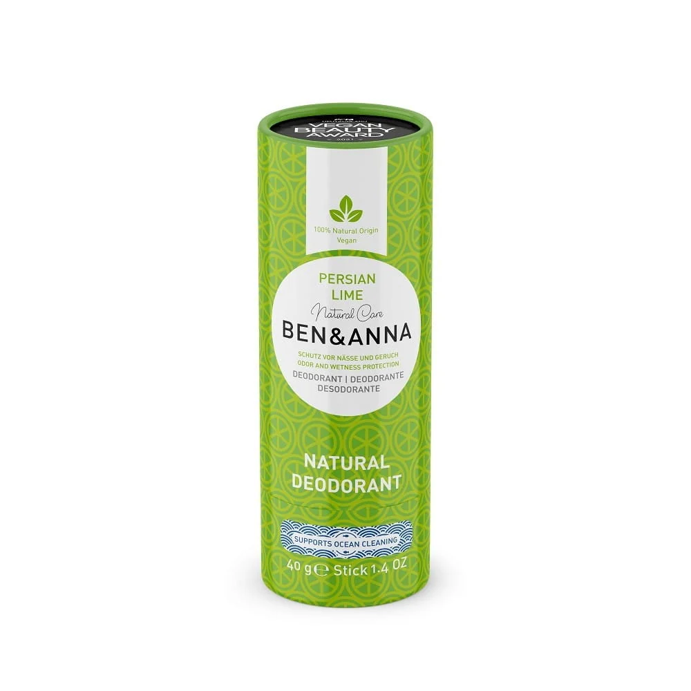 DEODORANTTITIKKU PERSIAN VIHREÄN SITRUUNAN POHJALLA ECO Soda 40 g - BEN & ANNA