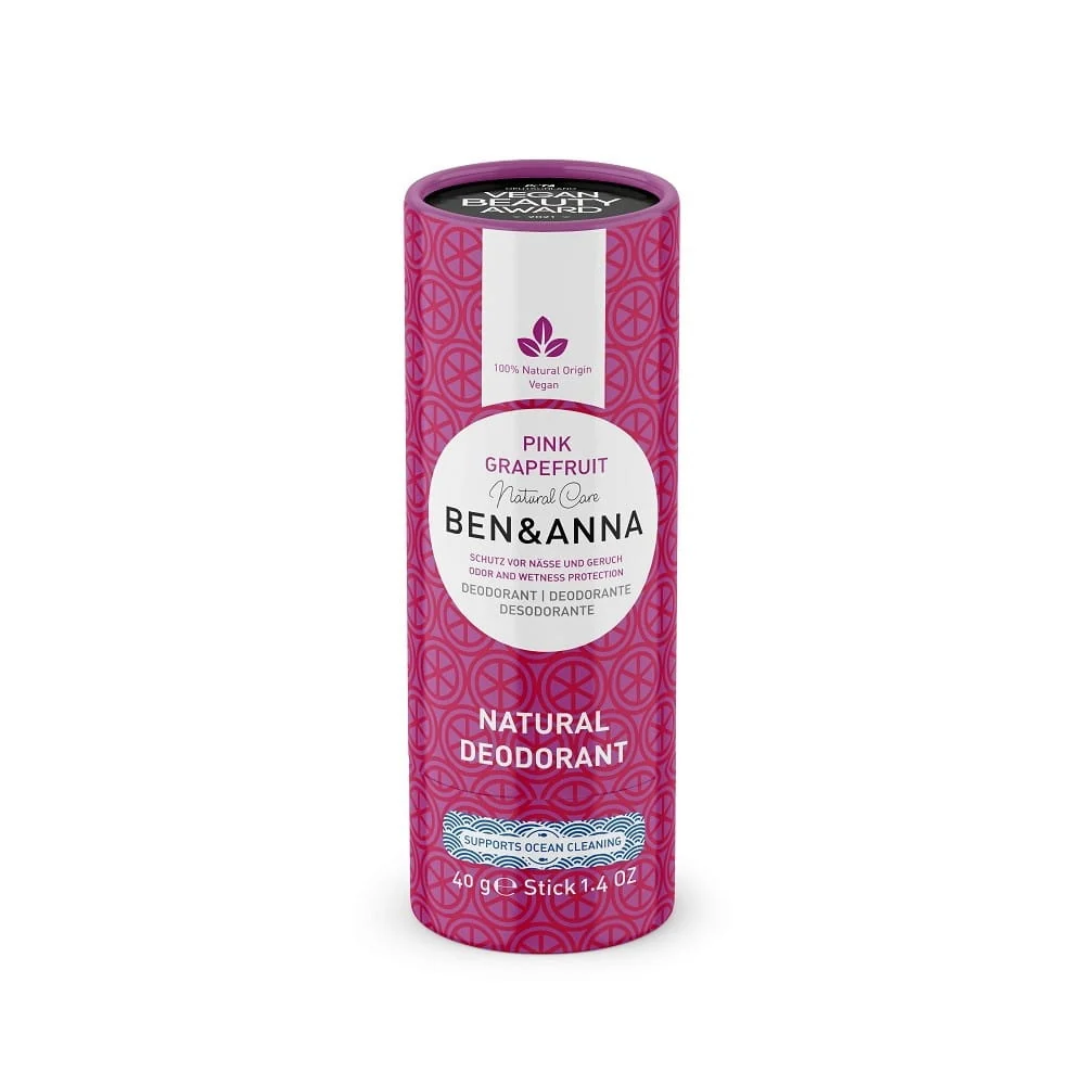 DEODORANTTITIKKU PINKKI GREIPPI ECO Soda 40 g - BEN & ANNA