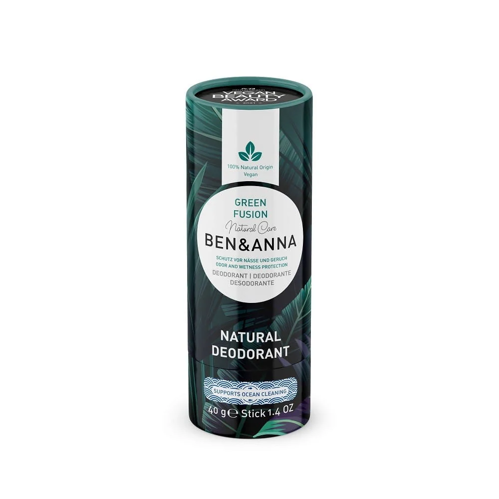 DEODORANTTITIKKU SODA FUSION VIHREÄ ECO 40 g - BEN & ANNA