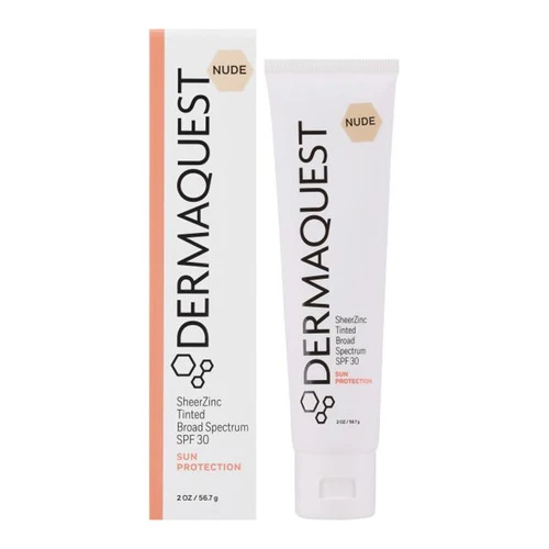 Dermaquest Sheerzinc SPF 30 - sävytetty alaston