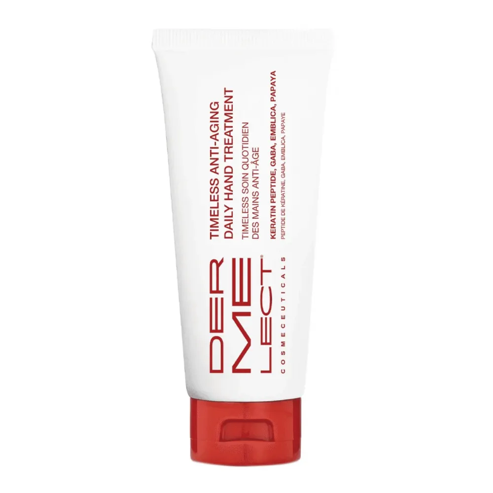 Dermelect Cosmeceuticals Timeless Anti-Agementin päivittäinen käsikäsittely
