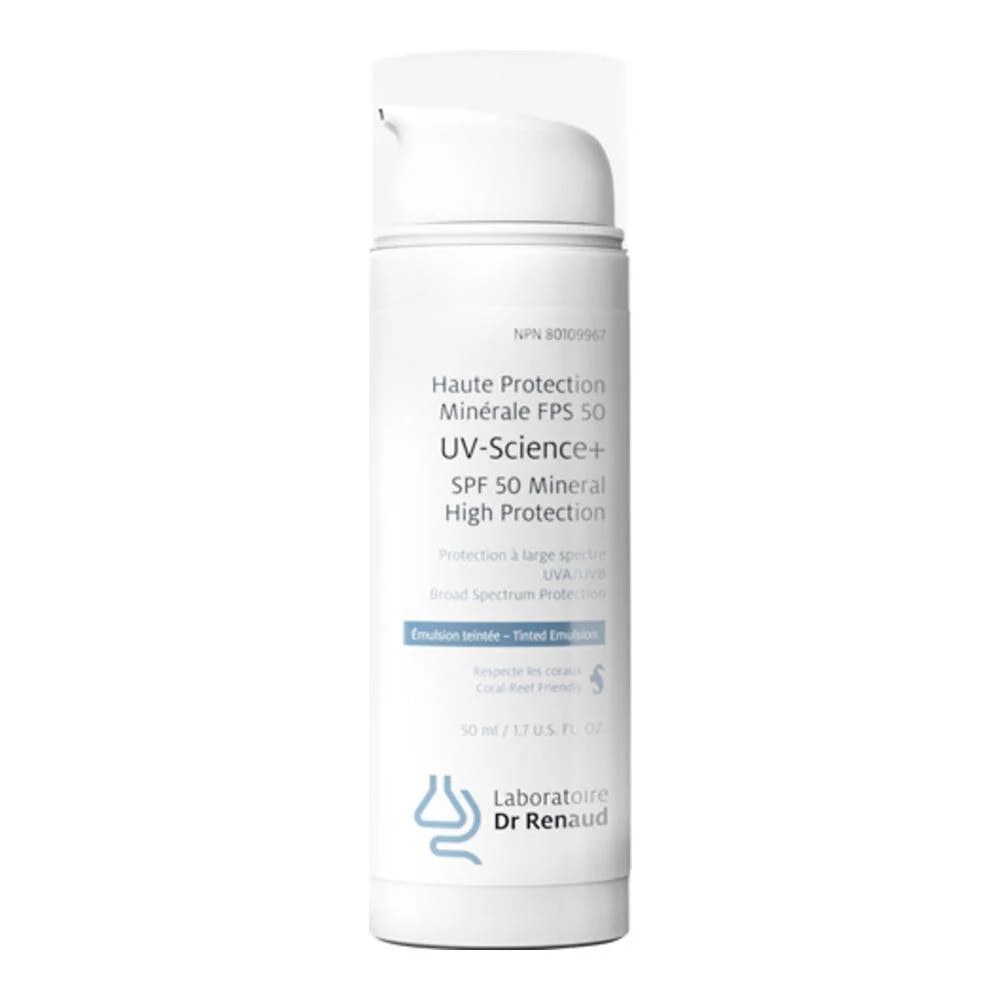 Tohtori Renaud UV-Science+ SPF 50 mineraalien korkea suojaus Dr Renaud
