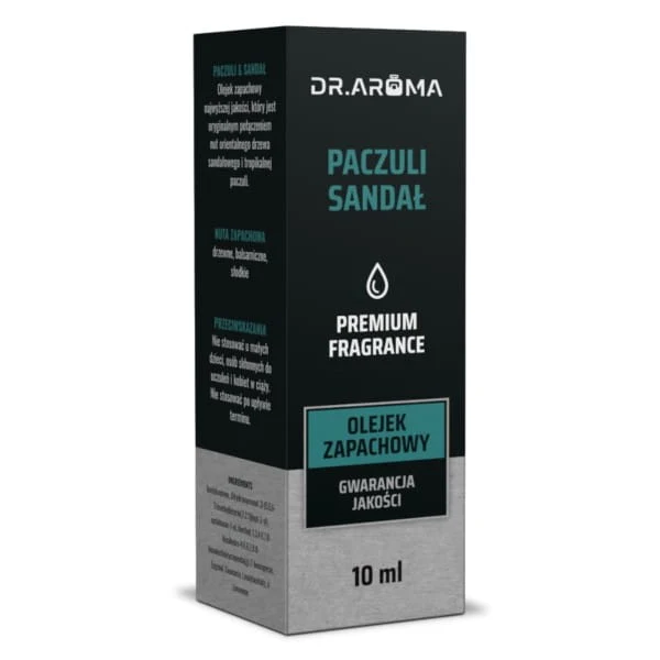 DR.AROMA PACULI & SANDAALIÖLJY 10 ML