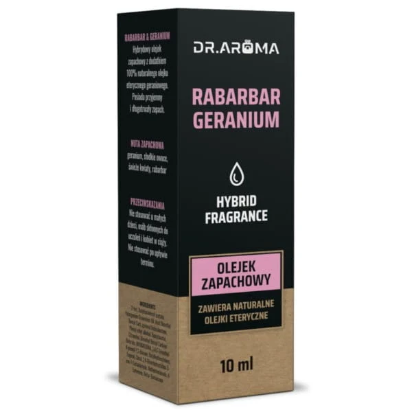DR.AROMA RABARBAR & GERANIUM ÖLJY 10 ML