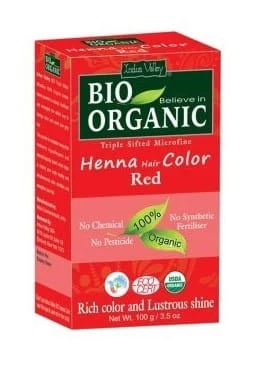 Eco Henné hiuksille, punainen 100g VALLEE DE L'INDUS