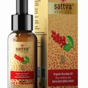 ECO Wildrose ruumiin- ja hiuksöljy 50 ml - SATTVA (AYURVEDA)