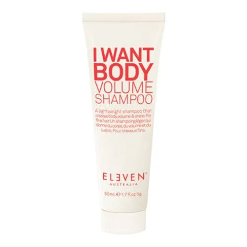 Yksitoista Australia haluan kehon äänenvoimakkuuden shampoo Eleven Australia