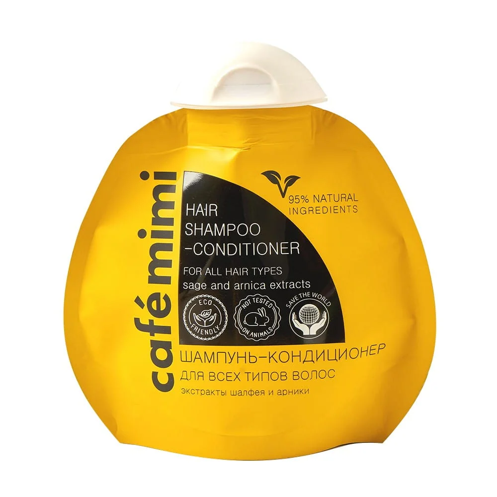 Elävöittävä 2in1-shampoo 100 ml CAFEMIMI
