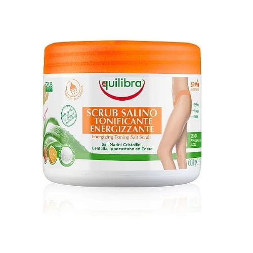 Energisoiva suolakuorinta 600 g EQUILIBRA