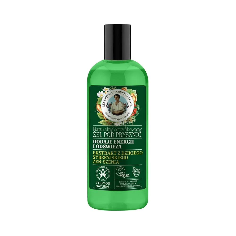 Energisoiva ja virkistävä suihkugeli 260 ml