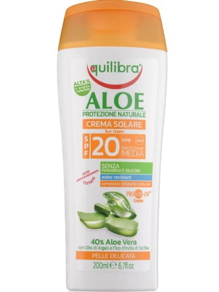EQUILIBRA aloe vera aurinkovoide SPF 20
