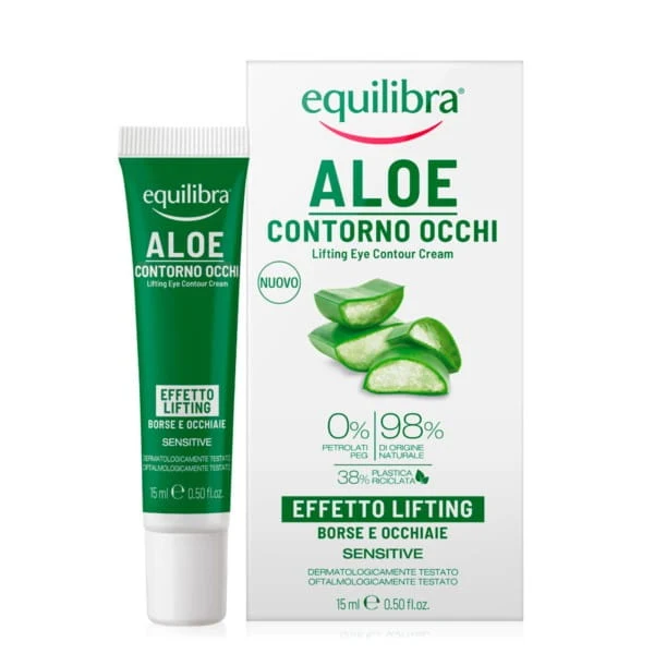 Equilibra Aloe Vera -kohottava silmänympärysvoide 15